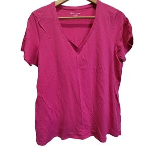 XL Short Sleeve Hot Pink T-Shirt I ❤️VETS